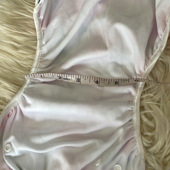 Alvababy floral pink azaleas reusable snap button baby diapers swim diaper OS - Picture 9 of 16